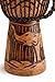 JIVE Djembe Drum African Bongo Congo Wood Drum Deep Carved Solid Mahogany Goat Skin Professional Quality 16