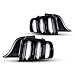 WOLFSTORM LED Tail Light Assembly, Clear, Compatible with 2015-2023 Ford Mustang Coupe, Convertible, Shelby GT350, GT500, Special Design, DOT/SAE Compliance