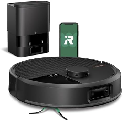 ルンバ(Roomba)Max 705 Vac ロボット + AutoEmpty 充電ステーション (ロボット掃除機) アイロボット(iRobot)【自動ゴミ収集/LiDARナビゲーション/AIカメラ搭載 物体認識と障害物回避/パワーリフト吸引/ダートディテクト機能/マッピング 掃除経路確認/アプリ操作/落下防止/Amazon.co.jp購入時12ヶ月保証/W155060】ブラック