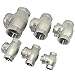 VARMHUS Stainless Steel SS316 Swing Check Valve,NPT Female x Female Thread,WOG 200 PSI PN16 CF8M (2