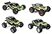 SummitLink Custom Body Compatible for 1/10 1/8 Scale RC Car or Truck (Truck not Included) (Muddy Green Over Black)
