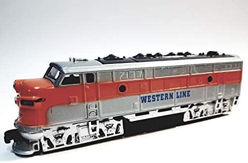 Locomotora Clásica Freight Loco Western Line 7" Metal