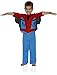 Spiderman Toddler Boys' 2-Piece Uniform Set with Webbing, Webby Red, 4T