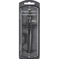FABER CASTELL COMPÁS ARTICULADO DE AJUSTE RÁPIDO Y ADAPTADOR UNIVERSAL