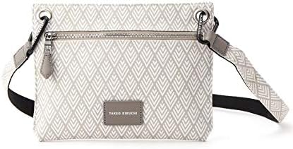 Amazon タケオキクチ Takeo Kikuchi Pvcサコッシュ メンズ バッグ 撥水 軽量 00 ホワイト 502 Takeo Kikuchi タケオキクチ ショルダーバッグ
