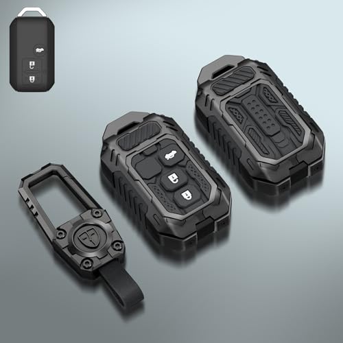 Image of Premium Metal Black Transformer Series Soft Silicon Key Cover for Maruti Suzuki (SUZU 5)