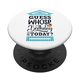 Devine drôle de qui c'est l'anniversaire aujourd'hui PopSockets PopGrip Interchangeable