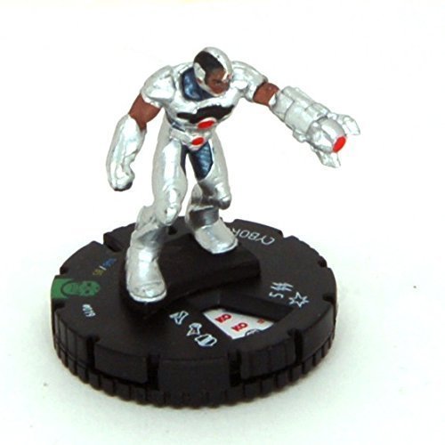 Heroclix DC Justice League Trinity War #019 Cyborg Figure Complete with Card