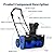 Cordless Snow Blower, 20 Inch Electric Snow Thrower, with 2x20V 4.0Ah Battery and Charger, Dual LED Lights & Brushless Motor, 25 Ft Throwing Distance, 12 in Deep Cleanup, for Sidewalks and Driveways