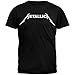 Bravado  Metallica Black and White Logo Adult T-Shirt