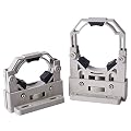 Startnow 2Pcs/Lot 50-80mm Laser Tube Support Mount Base Flexible Lamp Holder Adjustable Plastic Bracket for CO2 Laser Machine Spare Parts (Universal)