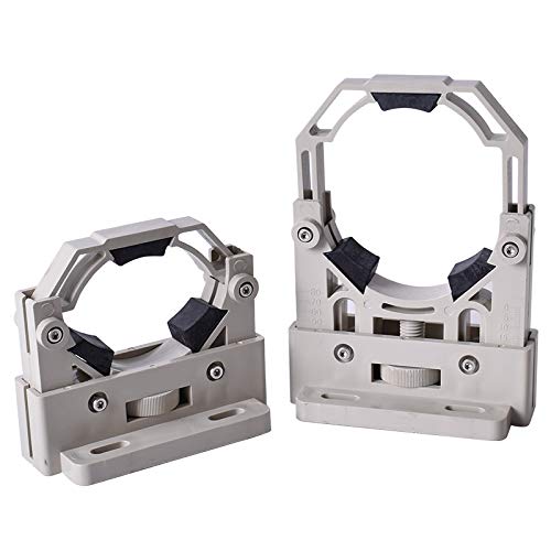 Startnow 2Pcs/Lot 50-80mm Laser Tube Support Mount Base Flexible Lamp Holder Adjustable Plastic Bracket for CO2 Laser Machine Spare Parts (Universal)