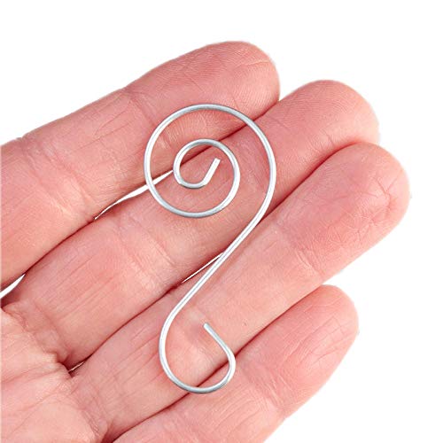 Christmas Tree Ornament S-Hooks, Elegant Party Decoration Hangers, Set Of 50 #TOP1
