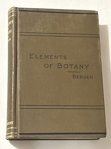 Elements of botany B002WUHG30 Book Cover