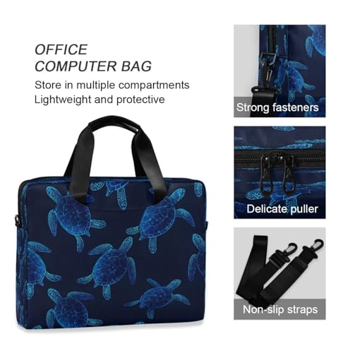 Bolso para Laptop con diseño de tortugas azules miniatura 6