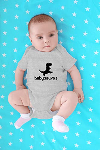 Crazy Bros Tees Babysaurus Baby Bodysuit - Adorable Infant Boy Girl Romper Clothing Newborn Unisex Clothes4