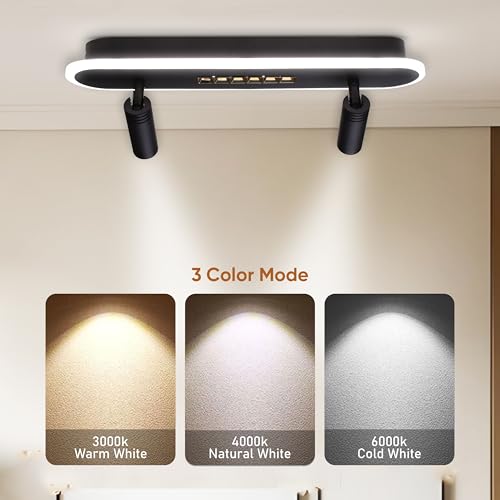 Image of Smartway Jean 25W LED Ceiling Light | Modern Decorative Light | 3 Color Modes (Warm, Cool & Natural White) | Ceiling Lamp for Living Room, Bedroom, Office, Dining & Hallway