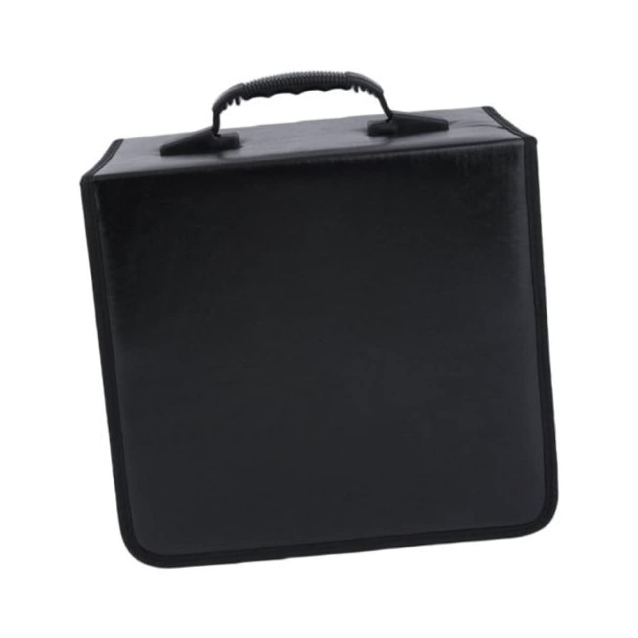 Cabilock Porta CD da Viaggio Grande Capacità, 360 Dischi, Nero, Chiusura a Zip, Organizer per Musica e Dvd in Casa e Auto