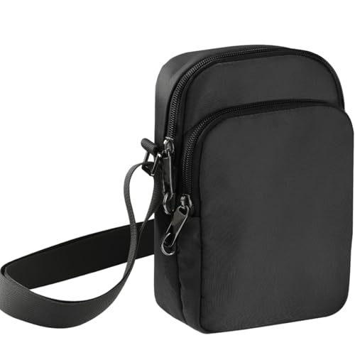 Small Crossbody Bags for Women Men RFID Blocking Anti-theft Crossbody Purse with Locking Zippers Sling Bag for Travel