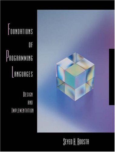 Foundations of Programming Languages: Amazon.co.uk: Roosta, Seyed H ...