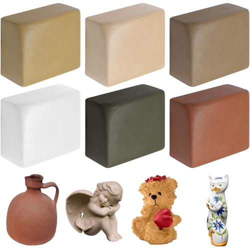 Landical 6 Pack Air Dry Clay 6 lbs Self Hardening