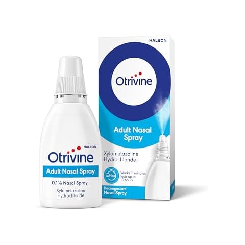 Otrivine Nasal Spray for Blocked Nose Relief Cover