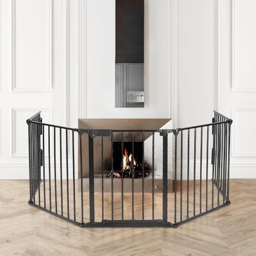 Barrière escalier et protection de poêle pour la sécurité de bébé - 5