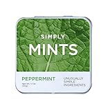 SIMPLY MINTS Natural Peppermint Breath Mints, 6 Pack (180 Pieces), Made With Real Peppermint Oil | Aspartame-Free, Sorbitol-Free, Xylitol-Free, Vegan, Kosher, Non-GMO