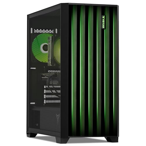 YEYIAN Gaming PC. Ryzen 7 9800X3D 5.2 GHz, RTX 5070 Ti 16GB GDDR7, 32GB DDR5 RGB 6000MHz, 2TB NVMe, VR & AI Ready, Windows 11 Home. Model YPA-PM980DC-57T1U