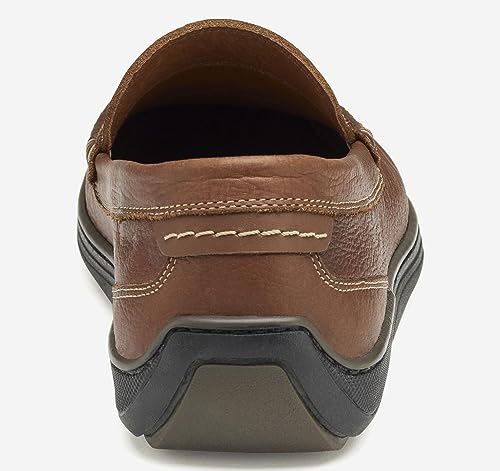 Johnston & Murphy Emmett Penny Dark Tan Full Grain3