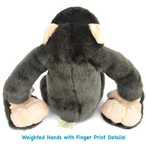 Viahart Chance The Chimpanzee - 14 Inch (With Hanging Arms Outstretched) Large Hanging Monkey Chimp Stuffed Animal Plush Ape - By Tiger Tale Toys #TOP4