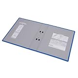 King Jim 1875H King File, Slide Dowel Replacement Cover, A4S, Blue