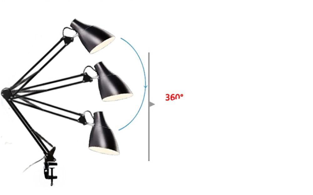 Luci A Clip Lampada Pinza Luce Da Lettura Luce Da Lettura Clip Led Manicure E Ciglia Lampada Da Tavolo Sparatoria Braccio Lungo Protezione Occhio Clip Desktop Apprendimento Lavoro Pittura Tatuaggio Ri