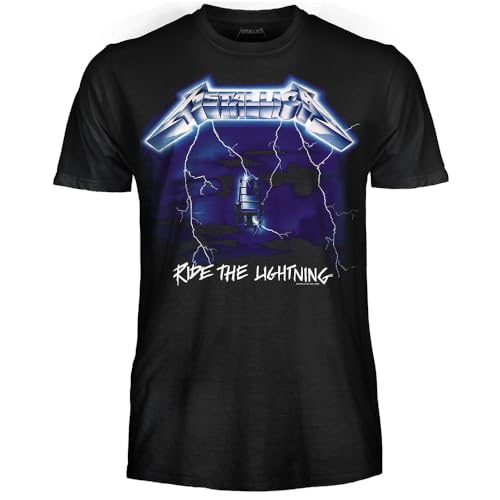 Metallica Camiseta Ride The Lightning - Rock Oficial Banda Heavy