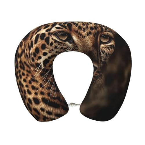Almohada de viaje espuma viscoelástica tamaño único negra