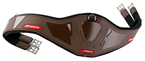 Sangle bavette Zandonà Carbon Air Candy pour la protection du cheval