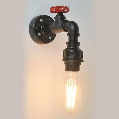 ROBIN-Applique tuyau Métal H16cm Noir Sampa Helios Cover