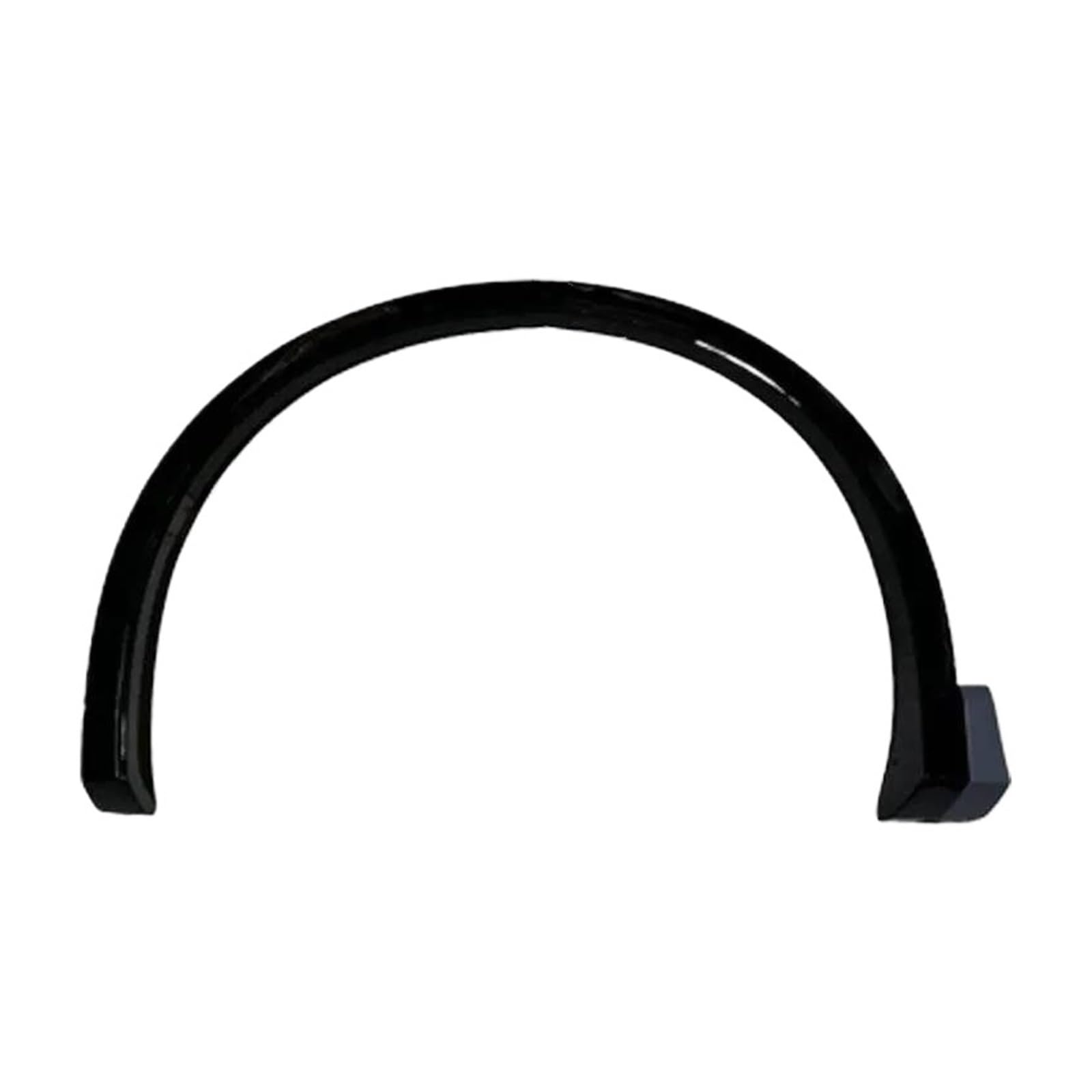 Embellecedor de guardabarros delantero izquierdo negro brillante compatible con Tiguan L Pro 4