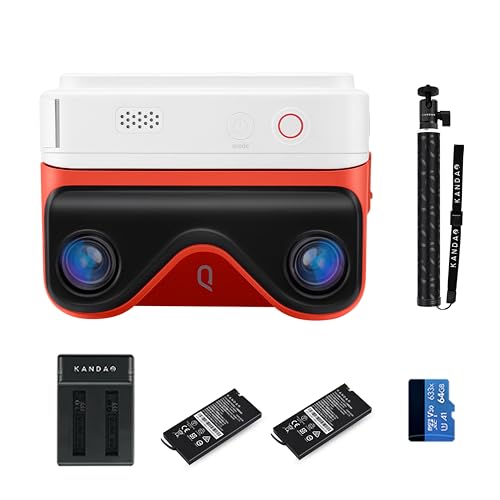 Kandao QooCam EGO 3D�J���� VR�J����+Qoocam Ego �o�b�e���[