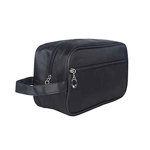 Preisvergleich Produktbild Wasserdichter Kulturbeutel, große tragbare Waschraschtasche aus Nylon für Männer