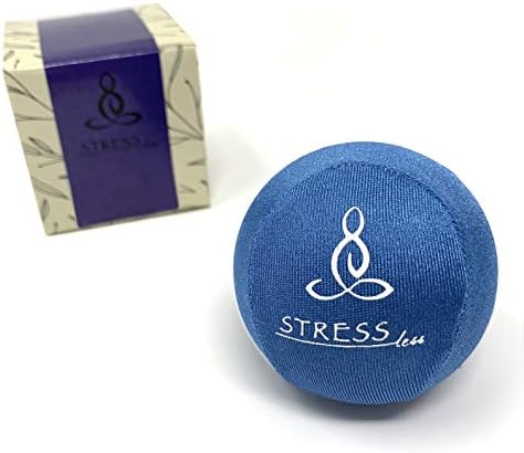 Hand Therapy Stress Ball - Perfect for Anxiety, Stress Relief and Hand Strengthening (Blue)