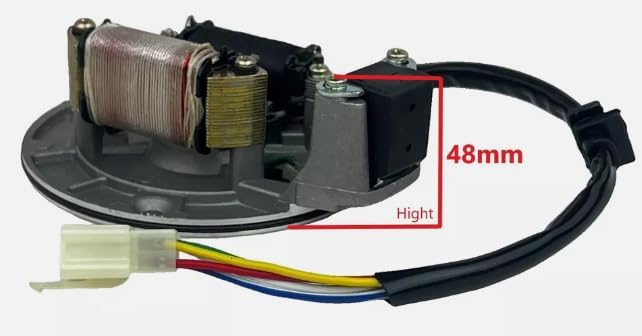 MRS Stator Magneto 2 Coil 5 Wire for TAOTAO 125cc DB17 DIRT PIT BIKE & Apollo 110cc 125cc 140cc DIRT PIT BIKE DB 007 DB X5 X7