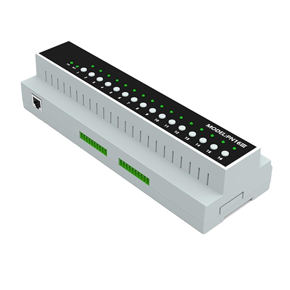 Controllo Della Casa Intelligente: Modulo Interruttore Relè Tuya WIFI A 16 Canali, App Remota e Vocale, 110 V-240 V