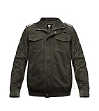 Klassische Arbeitsbekleidung: Diese stilvolle, vielseitige Jacke ist super bequem und gemütlich; der Stoff ist hautfreundlich, winddicht und hält warm.