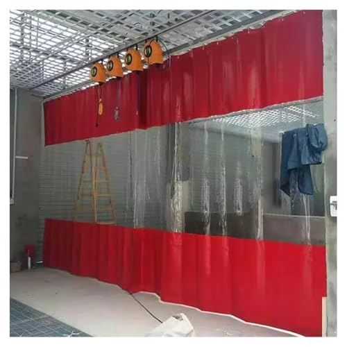 Bâche transparente PVC imperméable extérieure de 1,9x2m multi-usage - 8