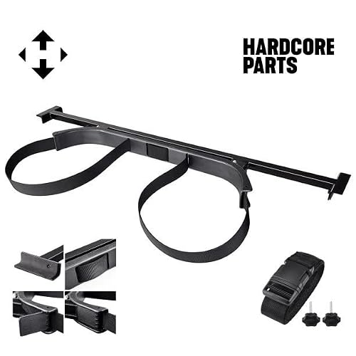 Smart Parts Golf Cart Bag Mount – Golf Bag Holder Bracket Attachment for Rear Seat – Fits EZGO Club Car Yamaha - Thumbnail 2