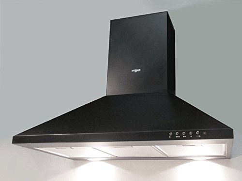 Nt Air Range Hood Wall Mounted Black Ch-105-Cs-Blk-30 #TOP25