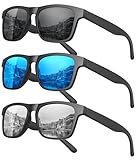 MEETSUN Polarized Sunglasses For Men Women UV Protection Square Frame Sport Fishing Driving Sunglasses