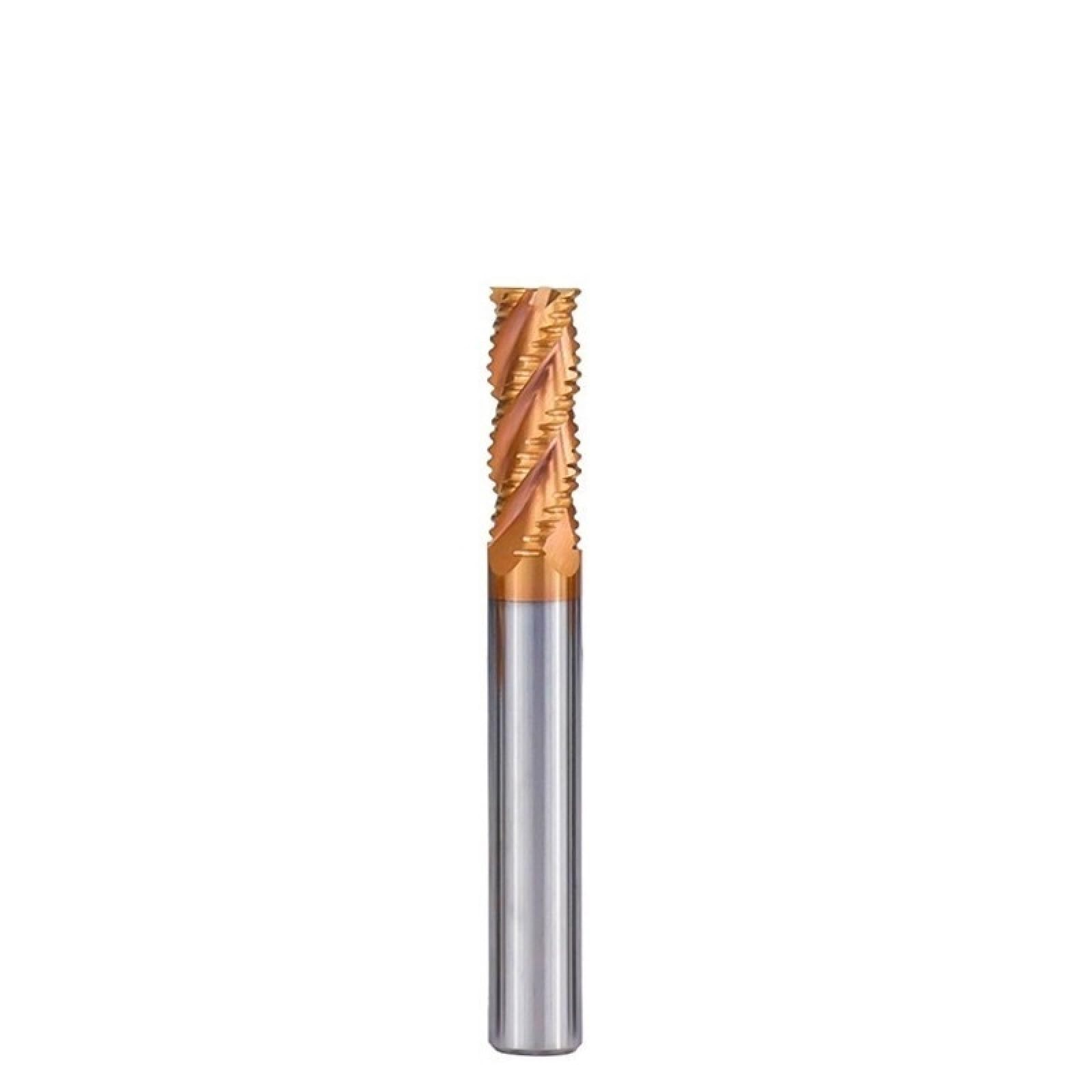Fresa De Extremo De Desbaste De 4 Cuchillas, Fresadora CNC Con Revestimiento De TiCN, Broca HRC55,8x35x100L