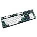 144 Keys Botanical Cherry Profile PBT Dye Sub Keycaps for MX Mechanical Keyboard GMMK Filco Ducky 104 TKL GK61 KBD75 96 GK64 68 (144 Key Botanical)